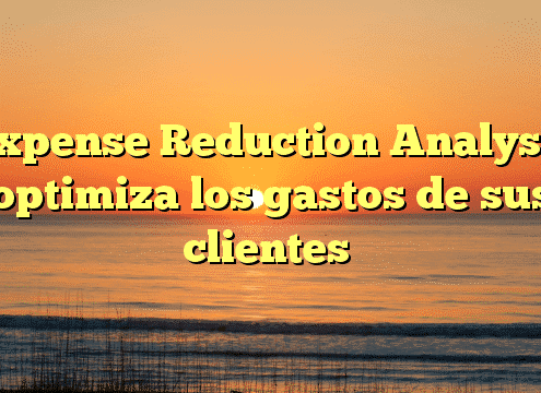 Expense Reduction Analysts optimiza los gastos de sus clientes