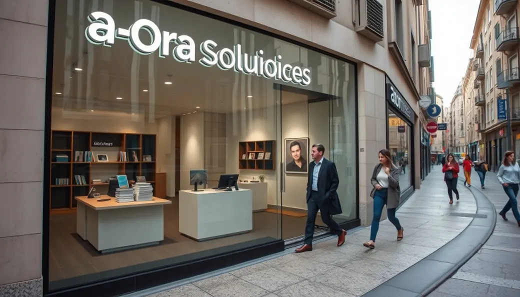 Imagen corporativa y análisis financiero de Franquicia A-Ora Soluciones: Inversión, Cánones y Requisitos [2026]