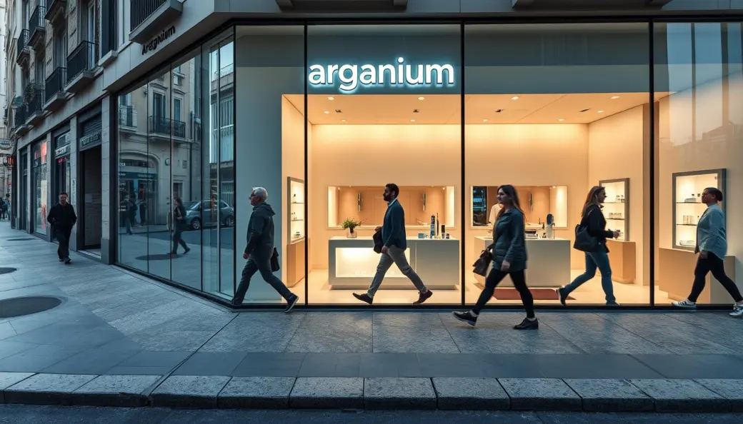 Imagen corporativa y análisis financiero de Franquicia Arganium: Inversión, Cánones y Requisitos [2026]