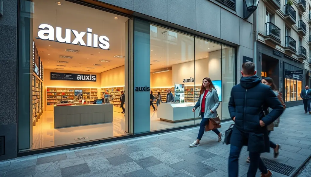 Imagen corporativa y análisis financiero de Franquicia Auxis: Inversión, Cánones y Requisitos [2026]