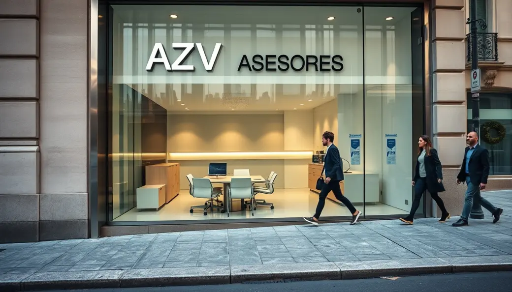 Imagen corporativa y análisis financiero de AZV Asesores: Opiniones, Rentabilidad de Despacho y Cartera de Clientes [2026]