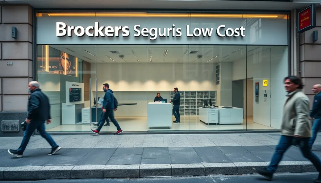 Imagen corporativa y análisis financiero de Franquicia Brockers Seguros Low Cost: Inversión, Cánones y Requisitos [2026]