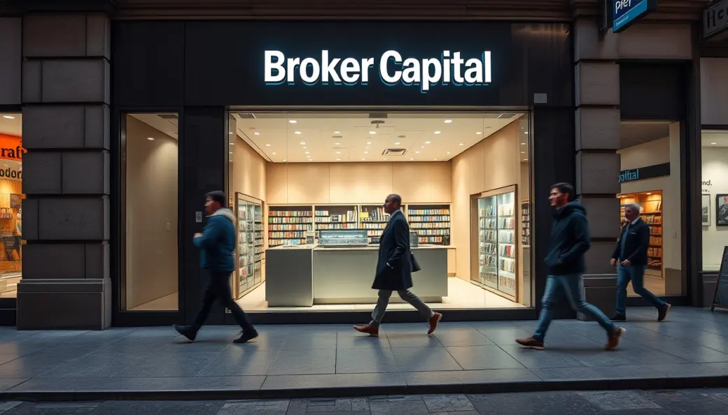 Imagen corporativa y análisis financiero de Franquicia Broker Capital: Inversión, Cánones y Requisitos [2026]