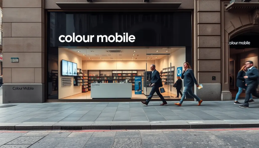 Imagen corporativa y análisis financiero de Franquicia Colour Mobile: Inversión, Cánones y Requisitos [2026]
