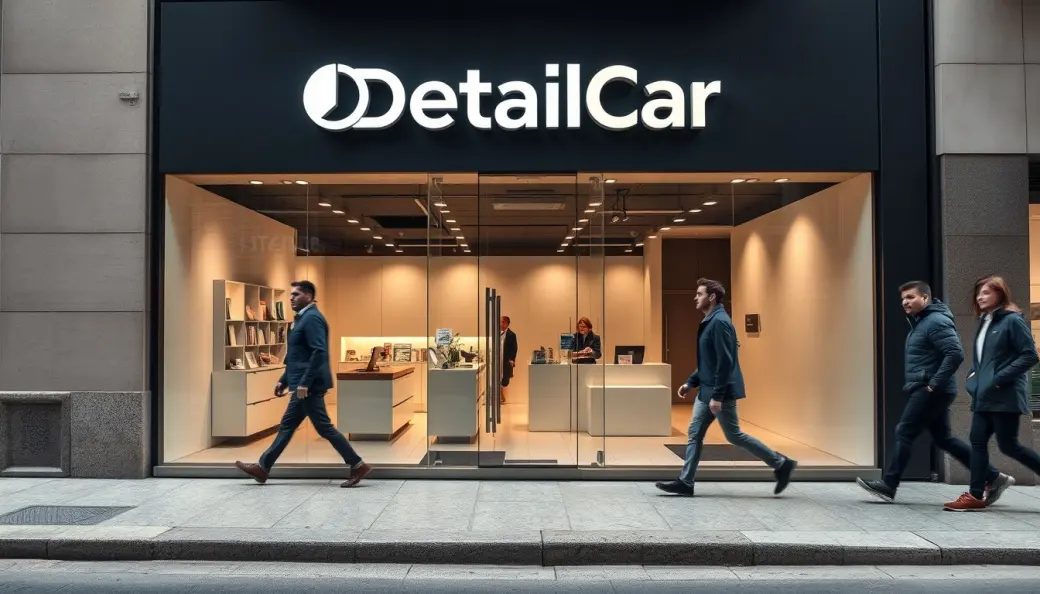 Imagen corporativa y análisis financiero de Franquicia DetailCar: Inversión, Lavado Ecológico de Coches sin Agua y Rentabilidad [2026]