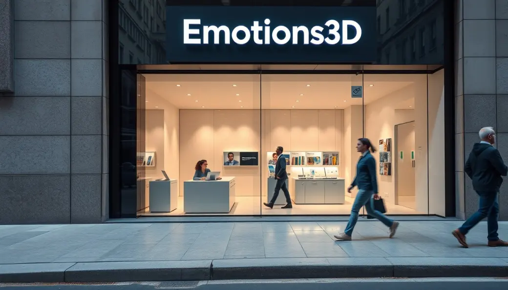 Imagen corporativa y análisis financiero de Franquicia Emotions3D: Inversión, Cánones y Requisitos [2026]