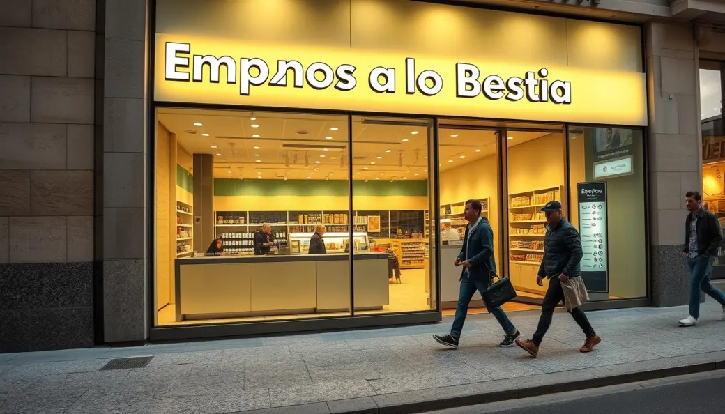 Imagen corporativa y análisis financiero de Franquicia Empeños a lo Bestia: Inversión, Cánones y Requisitos [2026]