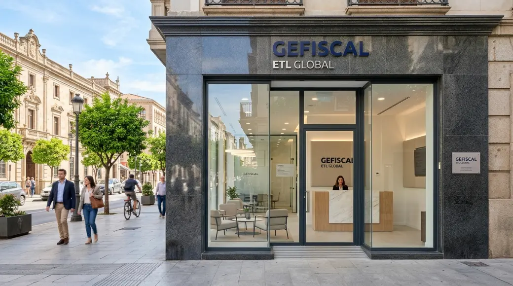 Imagen corporativa y análisis financiero de Franquicia Gefiscal: Inversión, Asesoría Fiscal y Requisitos ETL Global [2026]