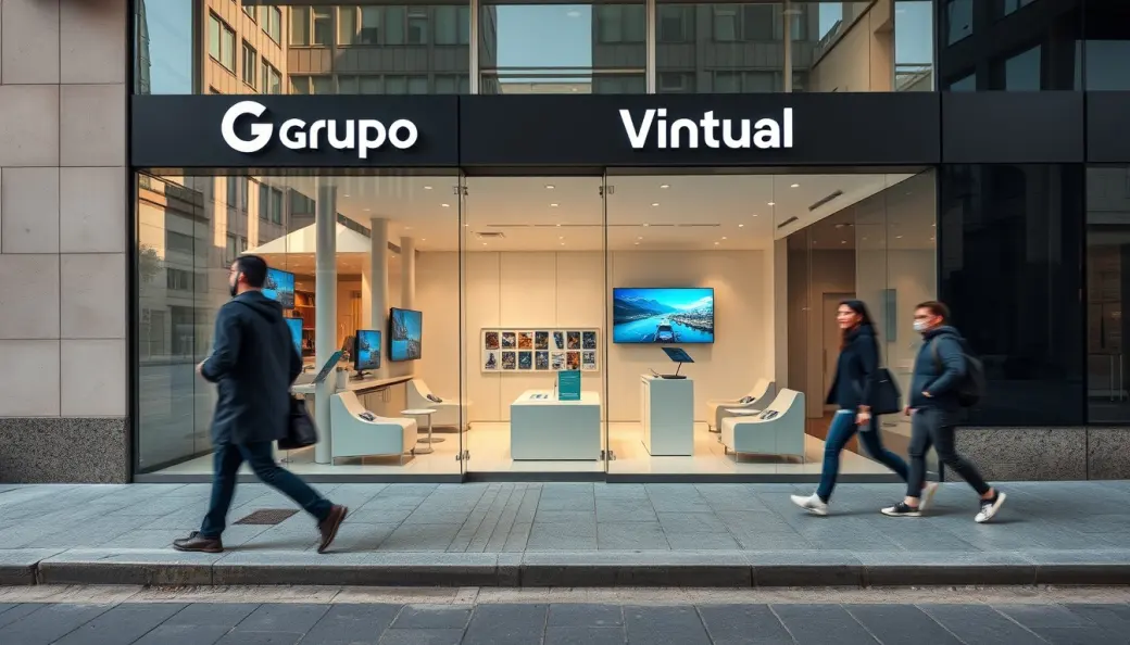 Imagen corporativa y análisis financiero de Franquicia Grupo Virtual: Inversión, Cánones y Requisitos [2026]