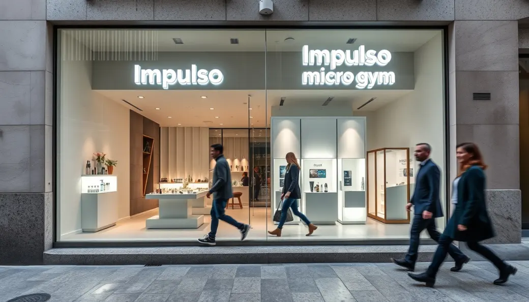 Imagen corporativa y análisis financiero de Franquicia Impulso Micro Gym: Inversión, Cánones y Requisitos [2026]