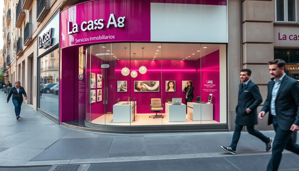 Imagen corporativa y análisis financiero de Franquicia La Casa Agency: Inversión, Cánones y Requisitos [2026]