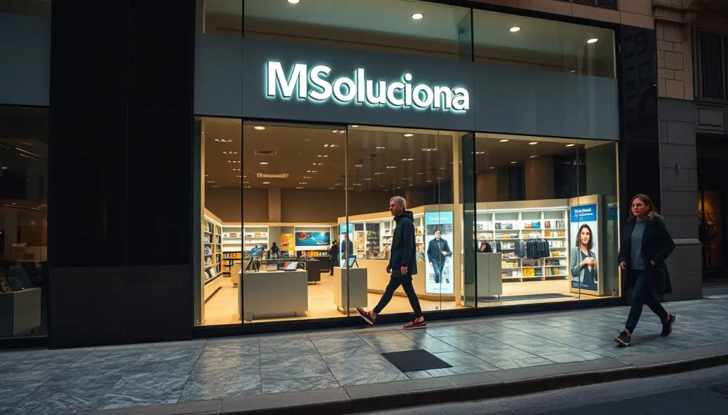 Imagen corporativa y análisis financiero de Franquicia MSoluciona: Inversión, Cánones y Requisitos [2026]