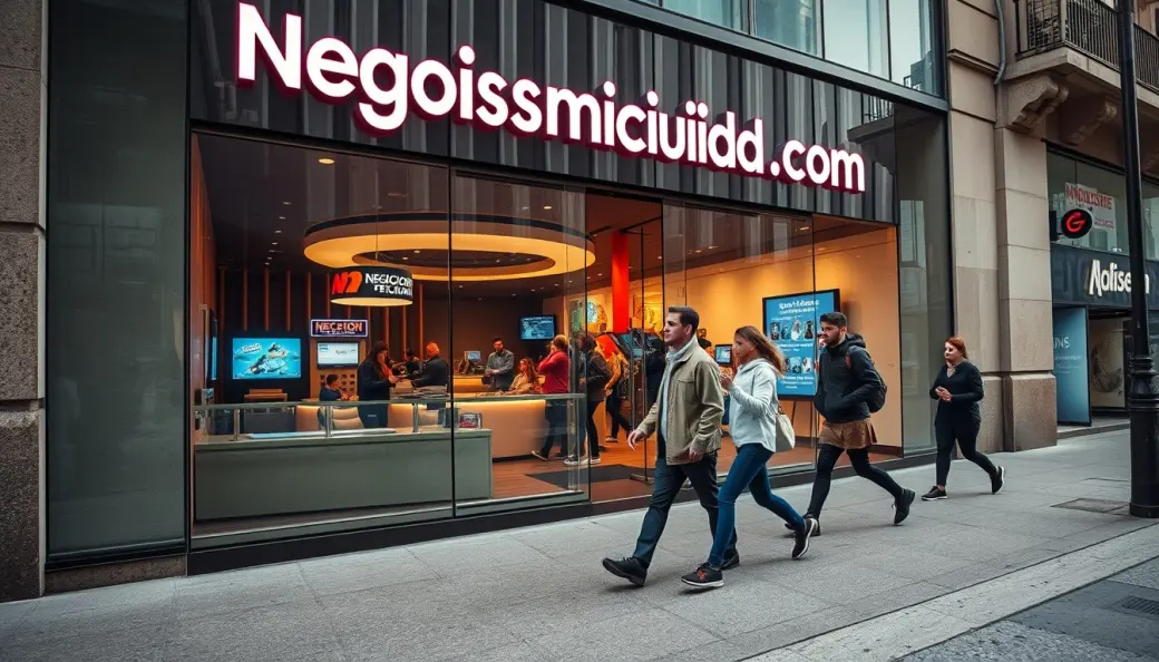 Imagen corporativa y análisis financiero de Franquicia Negociosenmiciudad.com: Inversión, Cánones y Requisitos [2026]
