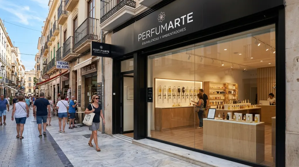 Imagen corporativa y análisis financiero de Franquicia Perfumarte: Inversión, Perfumería y Requisitos [2026]