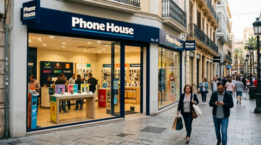 Imagen corporativa y análisis financiero de Franquicia Phone House: Inversión, Telefonía y Servicios del Hogar [2026]