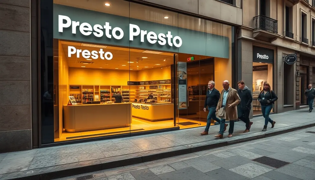 Imagen corporativa y análisis financiero de Franquicia Pressto: Inversión, Cánones y Requisitos [2026]