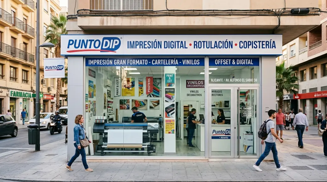 Franquicia Punto Dip: Inversión, Impresión Digital y Rotulación [2026]
