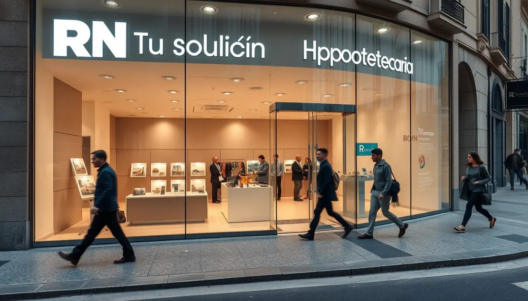 Imagen corporativa y análisis financiero de Franquicia RN Tu Solución Hipotecaria: Inversión, Cánones y Requisitos [2026]