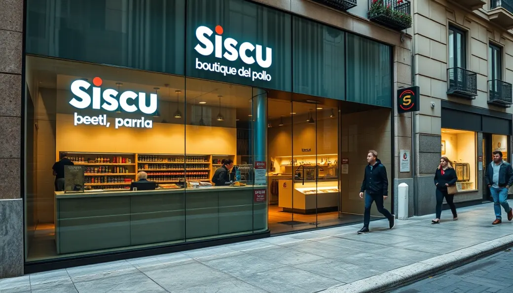 Imagen corporativa y análisis financiero de Franquicia Siscu Boutique del Pollo: Inversión, Cánones y Requisitos [2026]