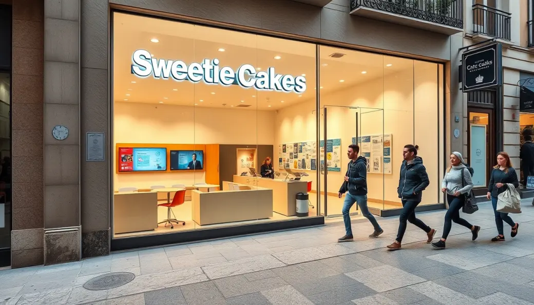 Imagen corporativa y análisis financiero de Franquicia Sweetie Cakes: Inversión, Cánones y Requisitos [2026]