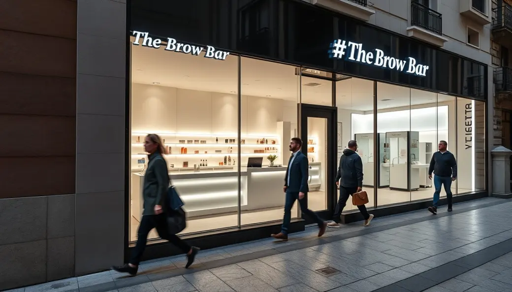 Franquicia The Brow Bar: Inversión, Cánones y Requisitos [2026]