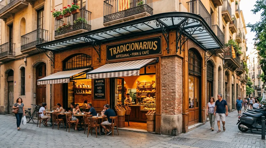 Imagen corporativa y análisis financiero de Franquicia Tradicionarius: Inversión, Panadería Cafetería Bakery [2026]