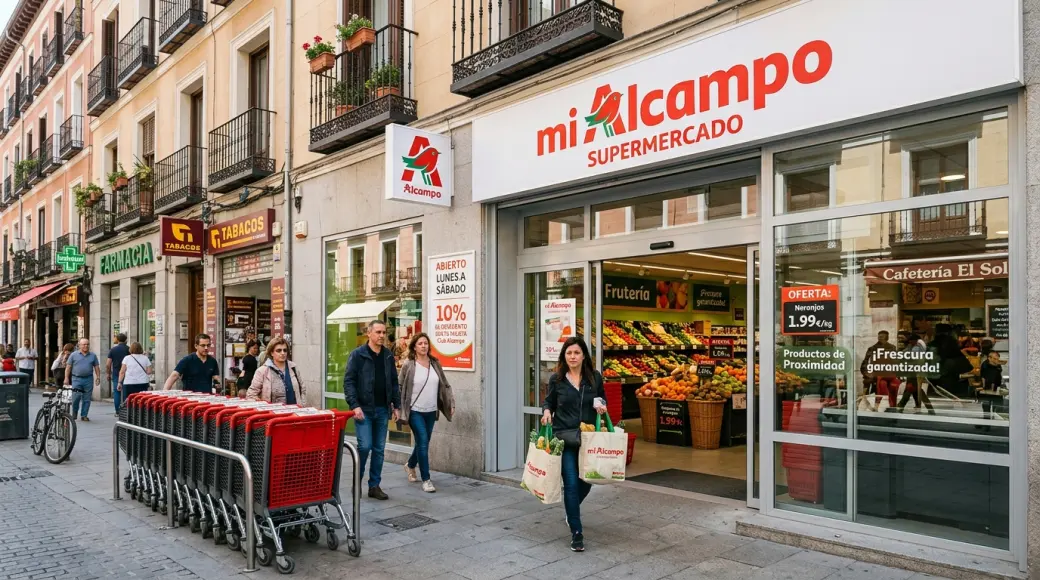 Franquicia Alcampo: Modelos Mi Alcampo, Inversión y Condiciones 2026