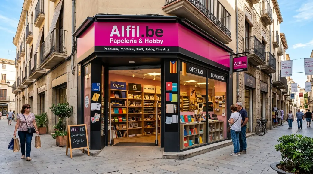 Franquicia Alfil.be: Papelería, Hobby y Rentabilidad Comercial 2026