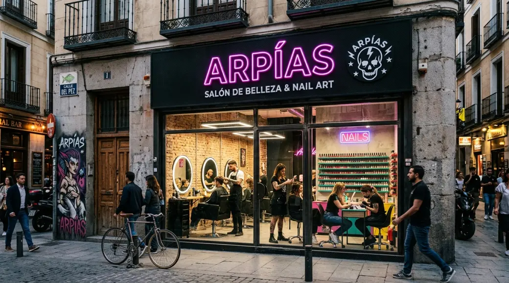 Imagen corporativa y análisis financiero de Franquicia Arpías: Inversión, Salón de Uñas y Cuidado de la Mirada [2026]