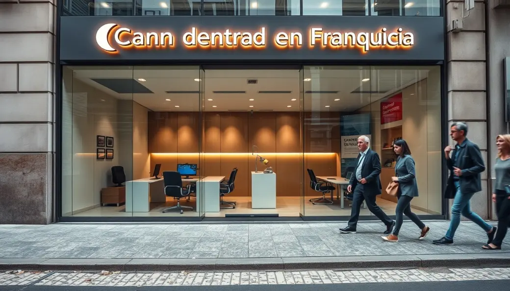 Imagen corporativa y análisis financiero de Canon de Entrada en Franquicia: Qué Incluye, Cuánto se Paga y Cómo Negociarlo [2026]