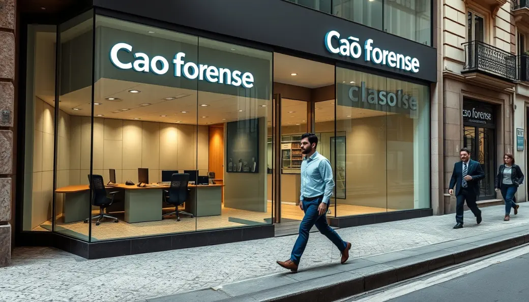 Imagen corporativa y análisis financiero de Caso Forense: El Declive de las Franquicias de Moda Low Cost [2026]