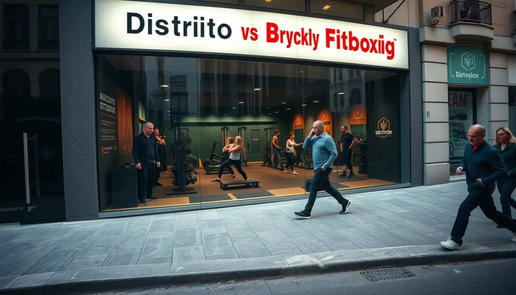 Imagen corporativa y análisis financiero de Distrito Estudio vs Brooklyn Fitboxing: Comparativa de Inversión, Cánones y Rentabilidad [2026]