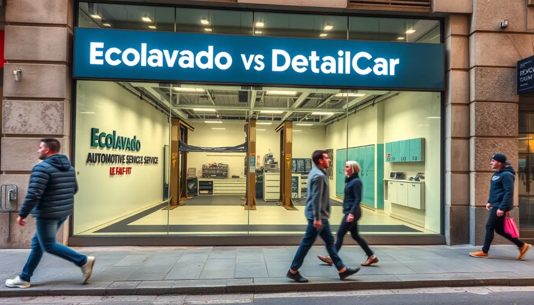 Ecolavado vs DetailCar: Comparativa de Inversión, Cánones y Rentabilidad [2026]