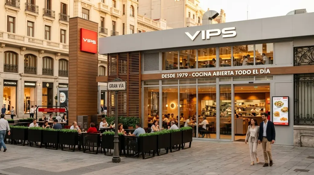 Restaurante de gran formato y casual dining en la Gran Vía en régimen de gran inversión. Análisis financiero auditado por AbrirFranquicias.es