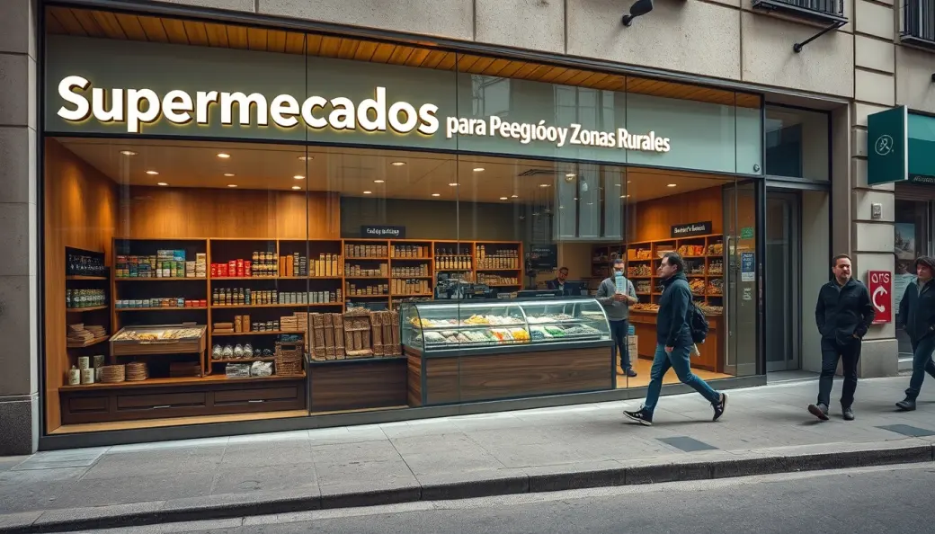 Imagen corporativa y análisis financiero de Franquicias de Supermercados para Pueblos Pequeños y Zonas Rurales [2026]: Requisitos y Subvenciones