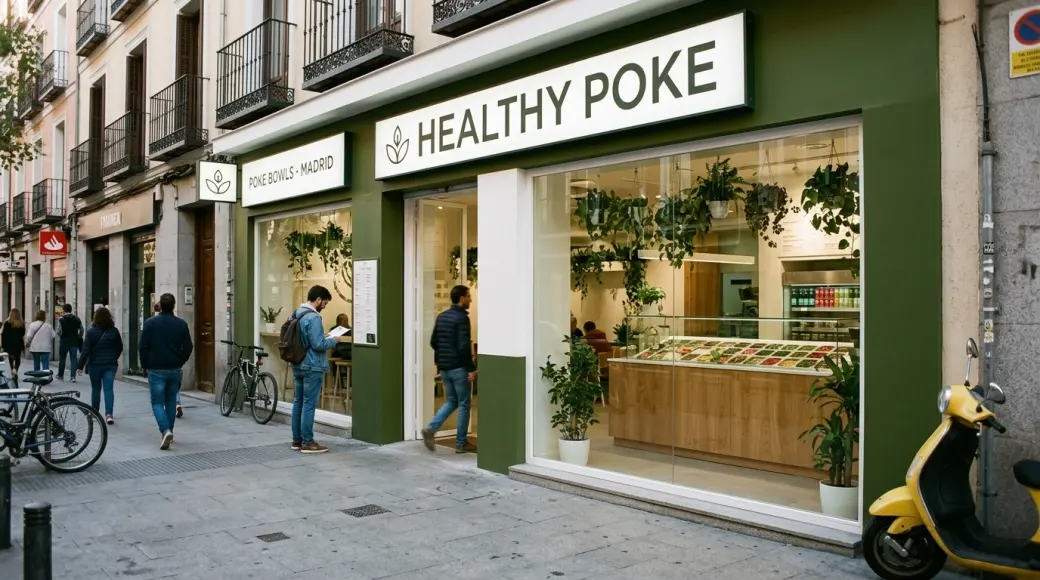 Imagen corporativa y análisis financiero de Franquicia Healthy Poke: Inversión, Cánones y Requisitos [2026]