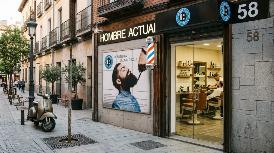 Imagen corporativa y análisis financiero de Franquicia Hombre Actual: Inversión, Barbería y Estética [2026]