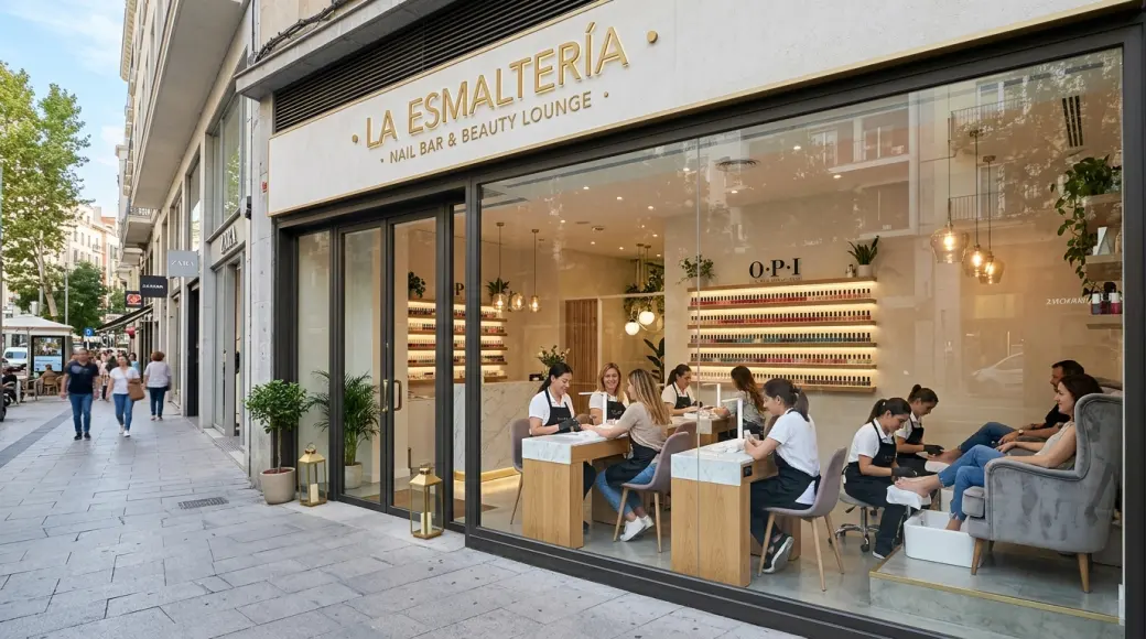 Imagen corporativa y análisis financiero de Franquicia La Esmaltería: Inversión, Salones de Manicura y Estética [2026]