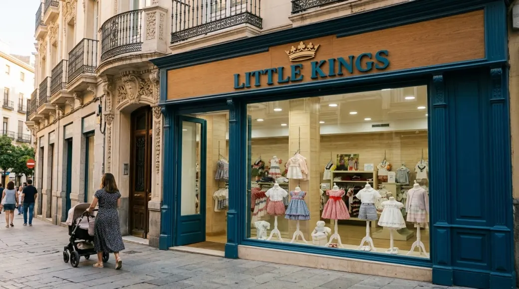 Imagen corporativa y análisis financiero de Franquicia Little Kings: Inversión, Moda Infantil Española [2026]