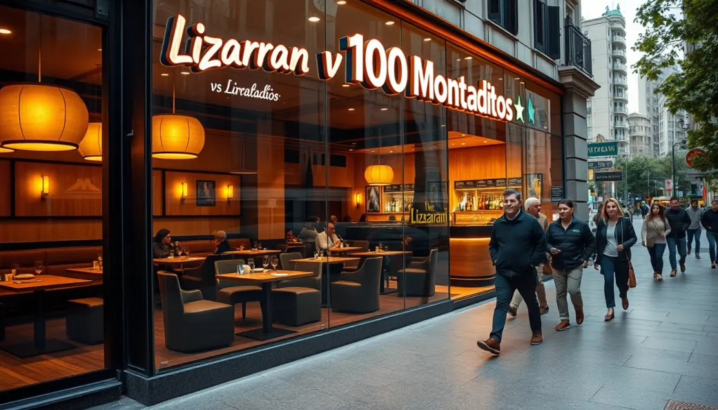 Imagen corporativa y análisis financiero de Lizarran vs 100 Montaditos: Comparativa de Inversión, Cánones y Rentabilidad [2026]