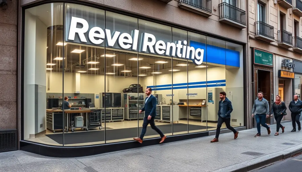 Imagen corporativa y análisis financiero de Franquicia Revel Renting: Inversión, Cánones y Requisitos [2026]