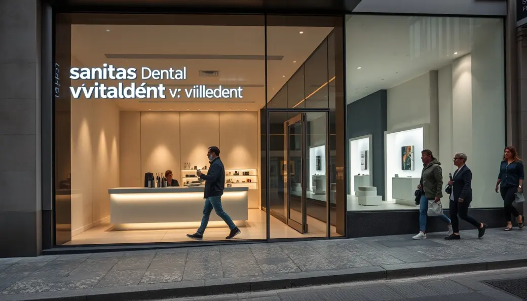 Imagen corporativa y análisis financiero de Sanitas Dental vs Vitaldent: Comparativa de Inversión, Cánones y Rentabilidad [2026]