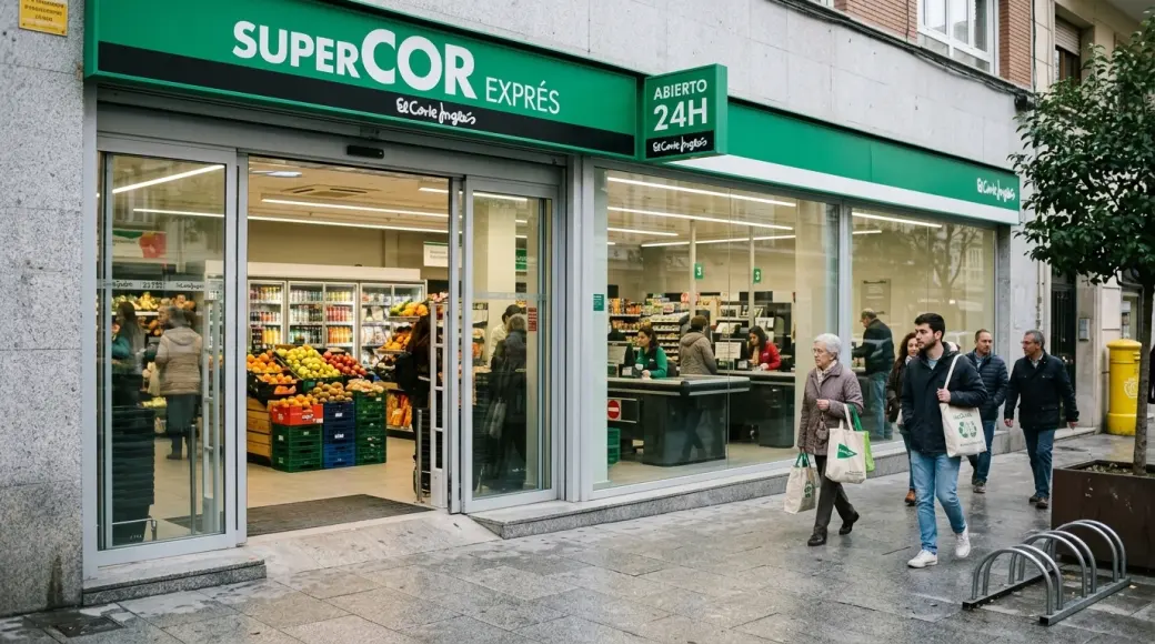 Imagen corporativa y análisis financiero de Franquicia Supercor Exprés: Inversión, Cánones y Requisitos [2026]