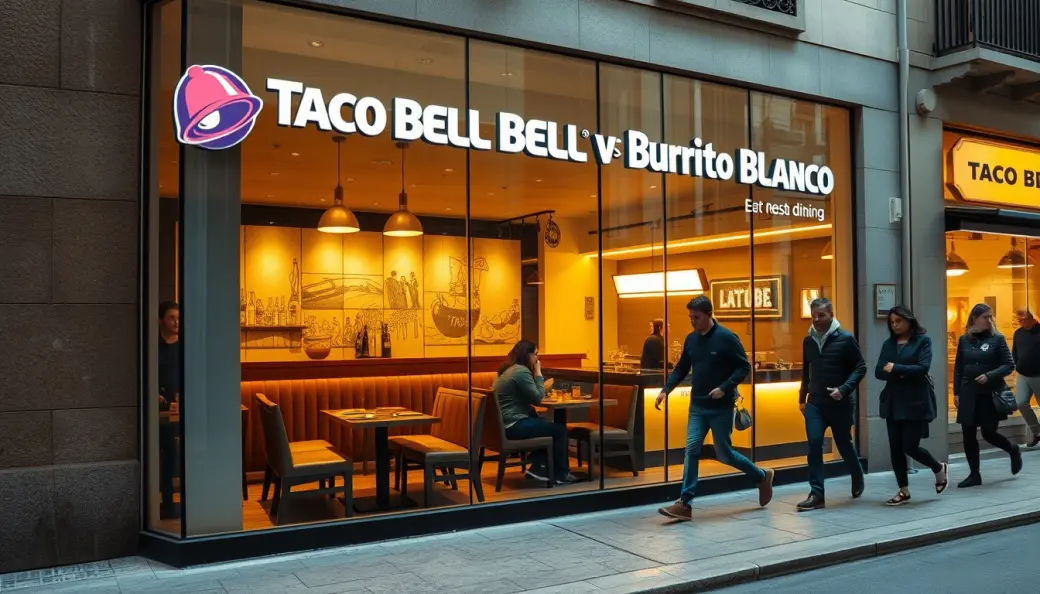 Imagen corporativa y análisis financiero de Taco Bell vs Burrito Blanco: Comparativa de Inversión, Cánones y Rentabilidad [2026]