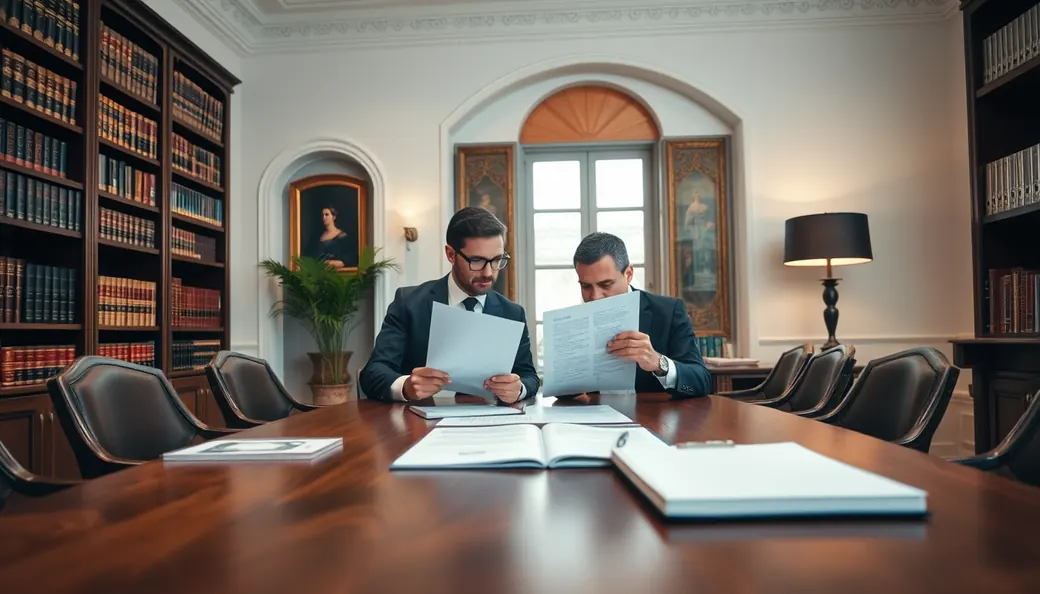 Abogados especialistas en franquicias analizando cláusulas de exclusividad, royalties y resolución contractual