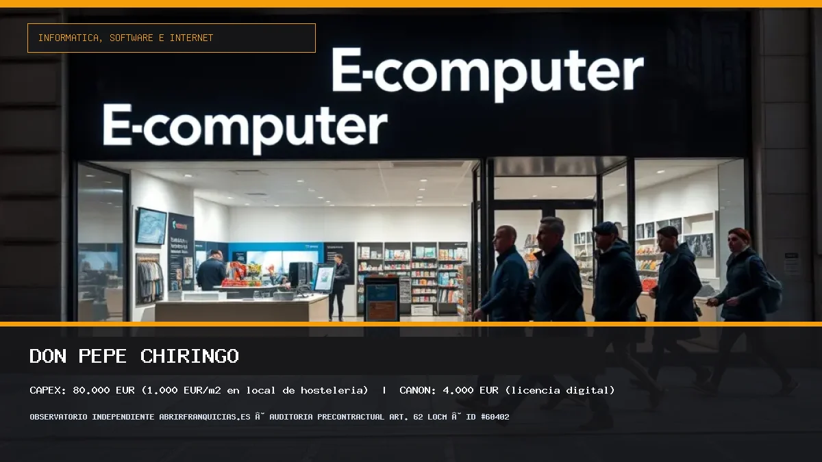 Franquicia Don Pepe Chiringo: Inversión, Canon, Requisitos y Rentabilidad [2026]