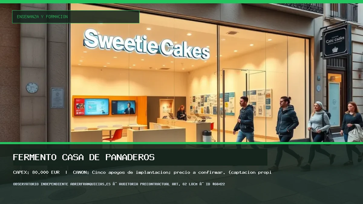 Franquicia Fermento Casa de Panaderos: Inversión, Canon, Requisitos y Rentabilidad [2026]
