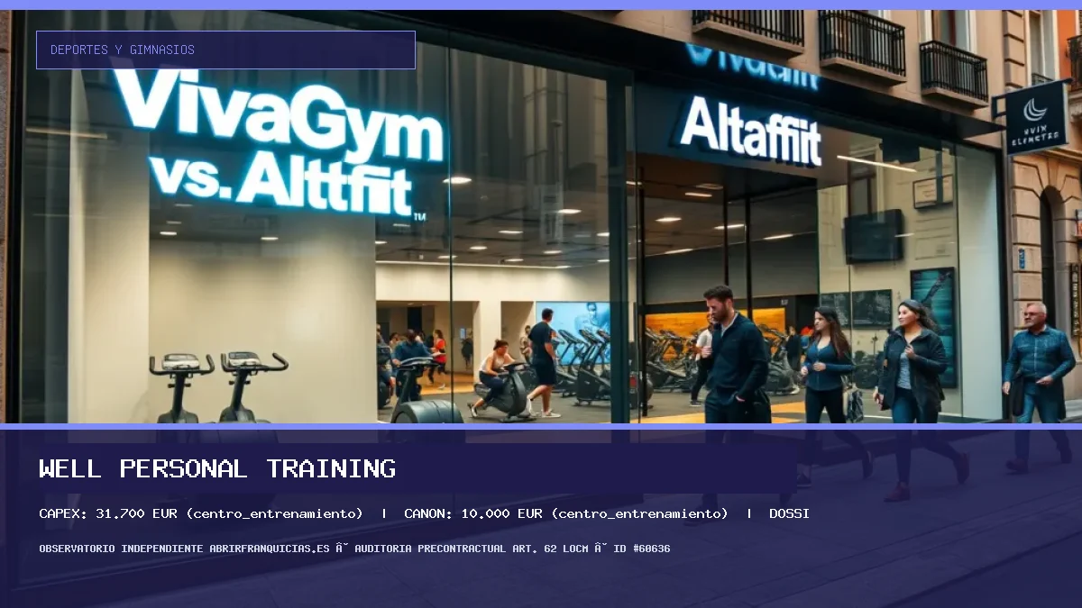 Franquicia WELL PERSONAL TRAINING: Inversión, Canon, Requisitos y Rentabilidad [2026]