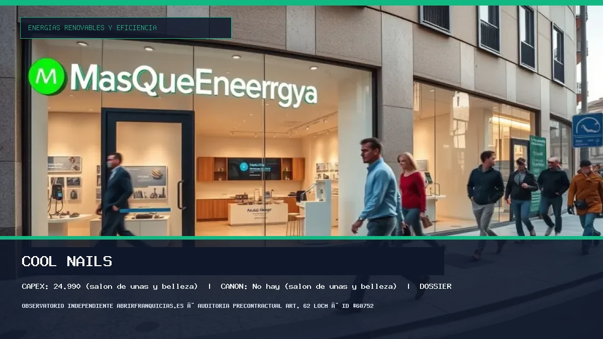 Franquicia COOL NAILS: Inversión, Condiciones, Requisitos y Análisis [2026]