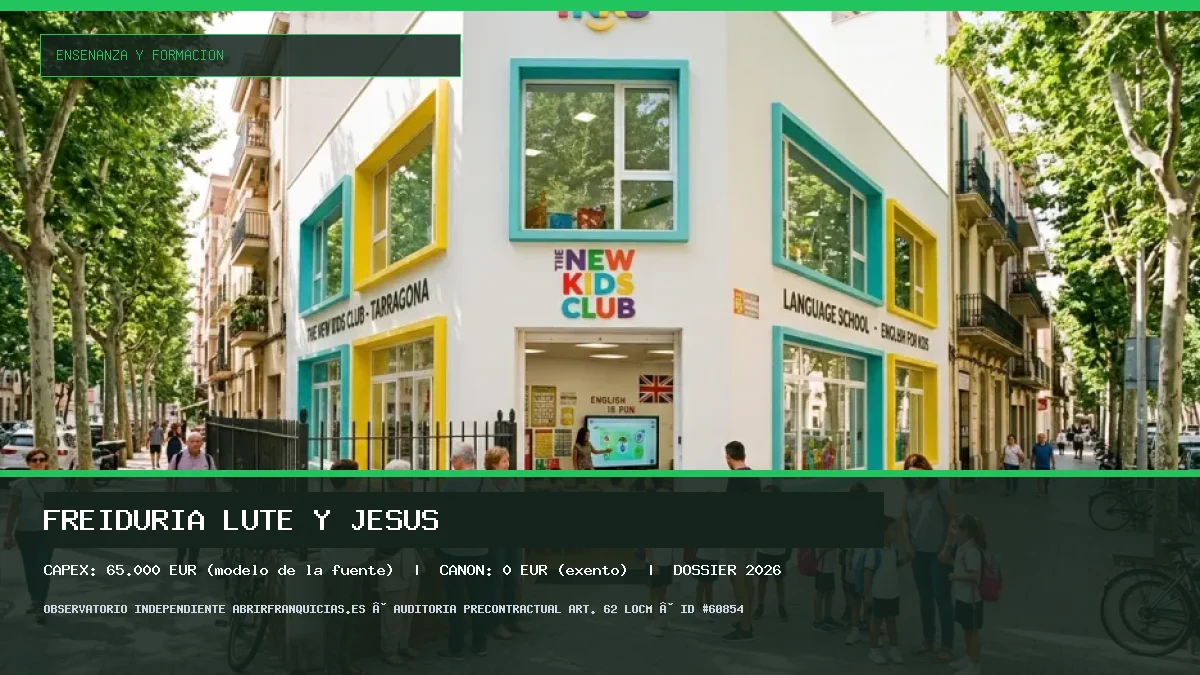 Franquicia FREIDURÍA LUTE Y JESÚS: Inversión, Condiciones, Requisitos y Análisis [2026]